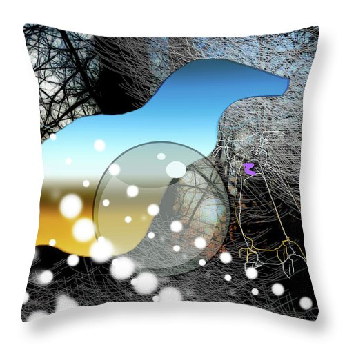 April Evening - Throw Pillow