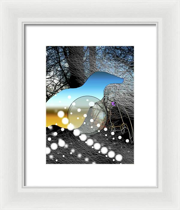 April Evening - Framed Print