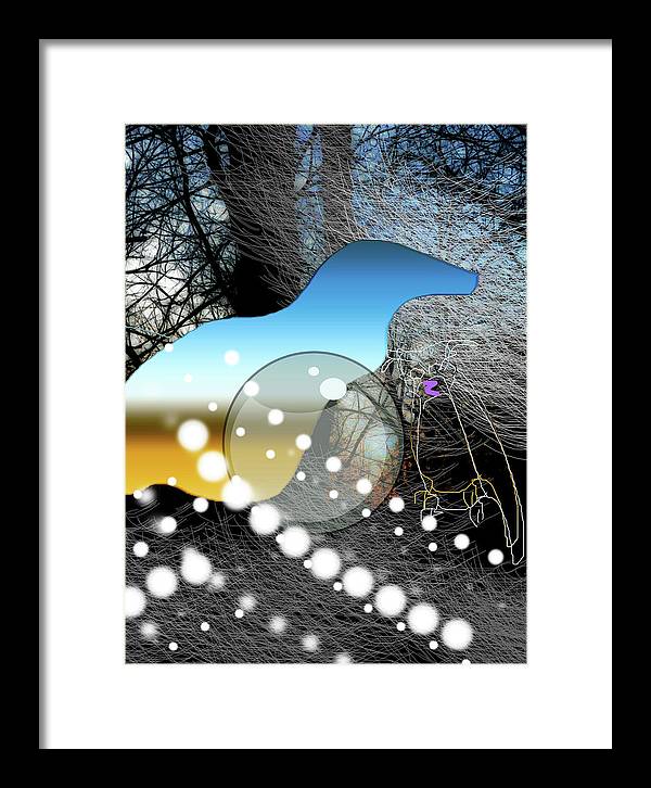 April Evening - Framed Print