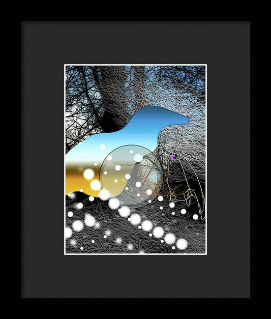 April Evening - Framed Print