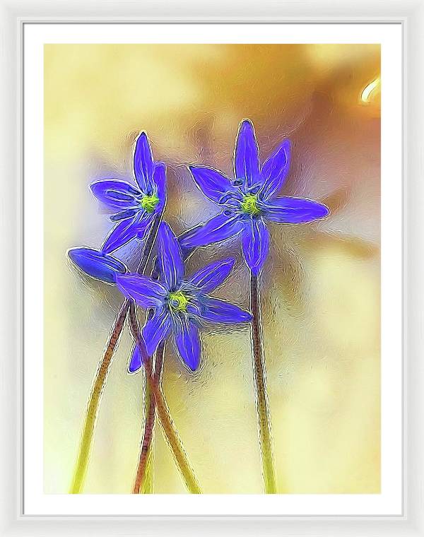 April Flowers - Framed Print