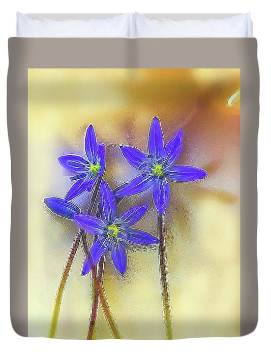 April Flowers - Duvet Cover