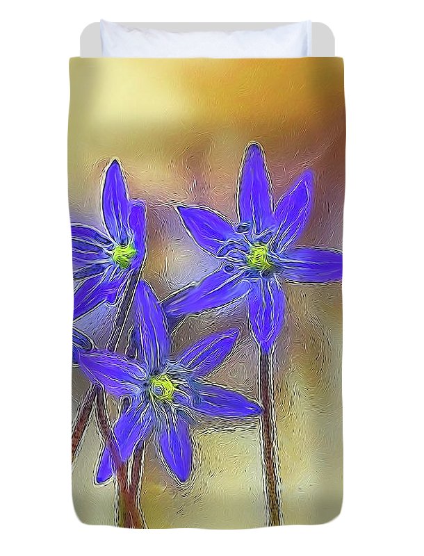 April Flowers - Duvet Cover