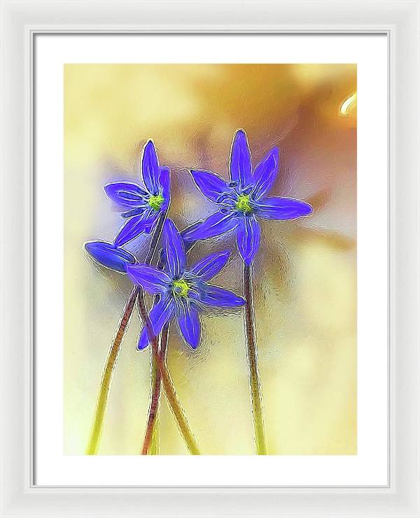 April Flowers - Framed Print