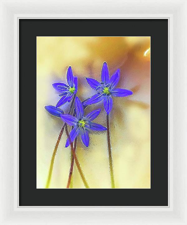 April Flowers - Framed Print