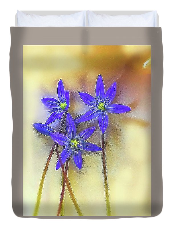 April Flowers - Duvet Cover