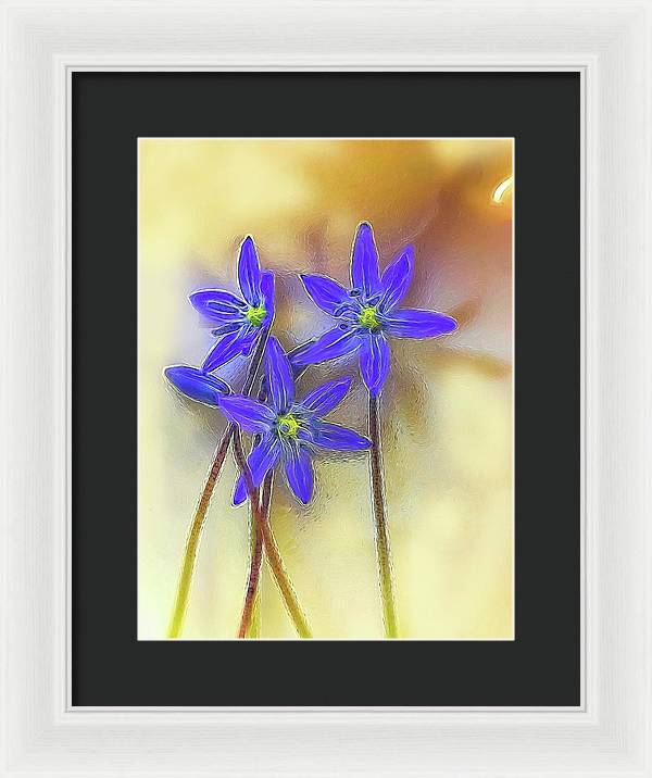 April Flowers - Framed Print