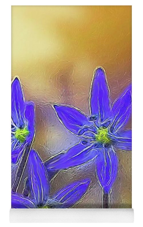 April Flowers - Yoga Mat