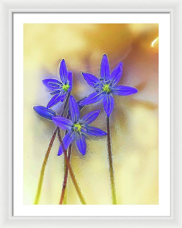 April Flowers - Framed Print