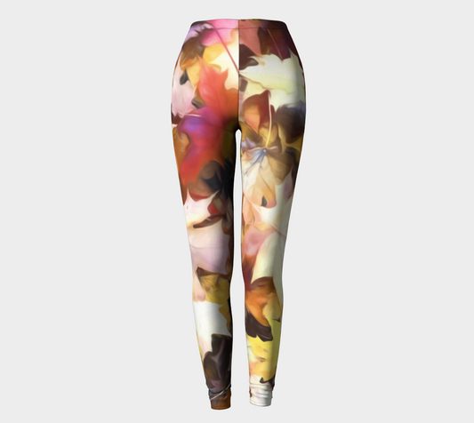 Fall leaves Bright Leggings