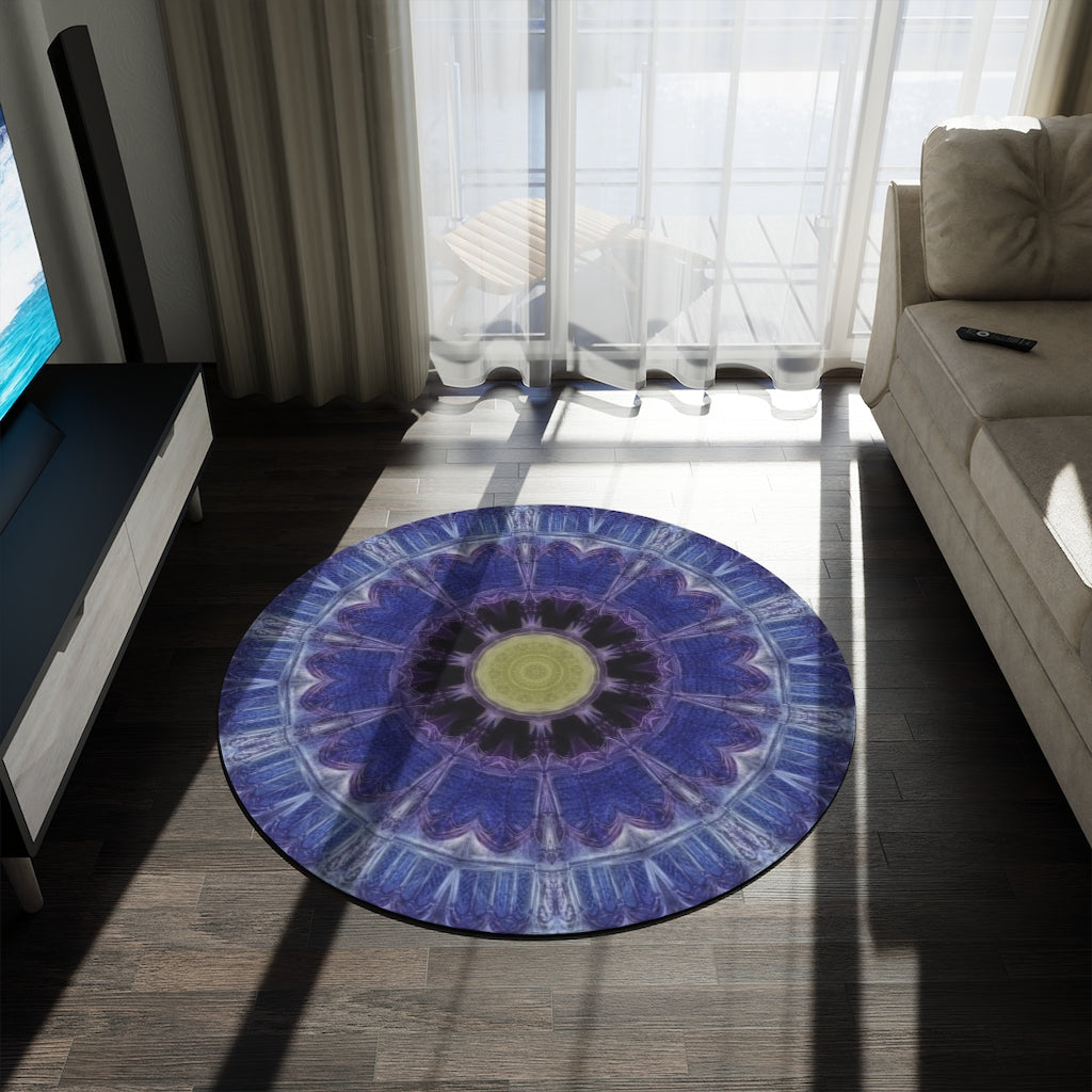 Cathedral Kaleidoscope Round Rug