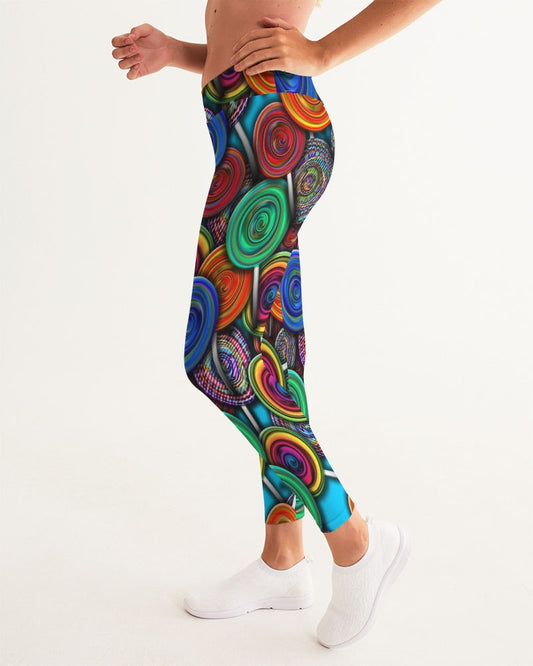 Colorful Lollipops Women's Yoga Pants