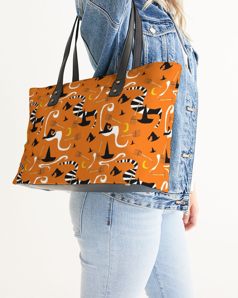 Witch Hats and Brooms Stylish Tote