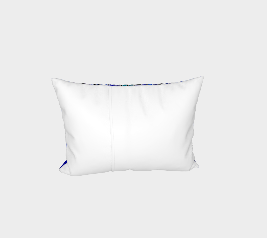 Blue Celtic Knot Bed Pillow Sham