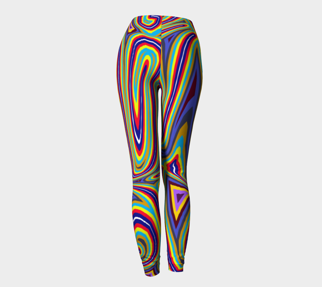 Curly Swirls Leggings