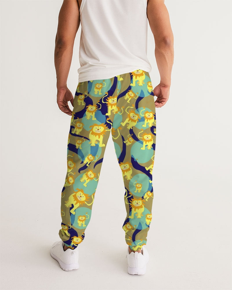 Lion Pattern Men's Track Pants
