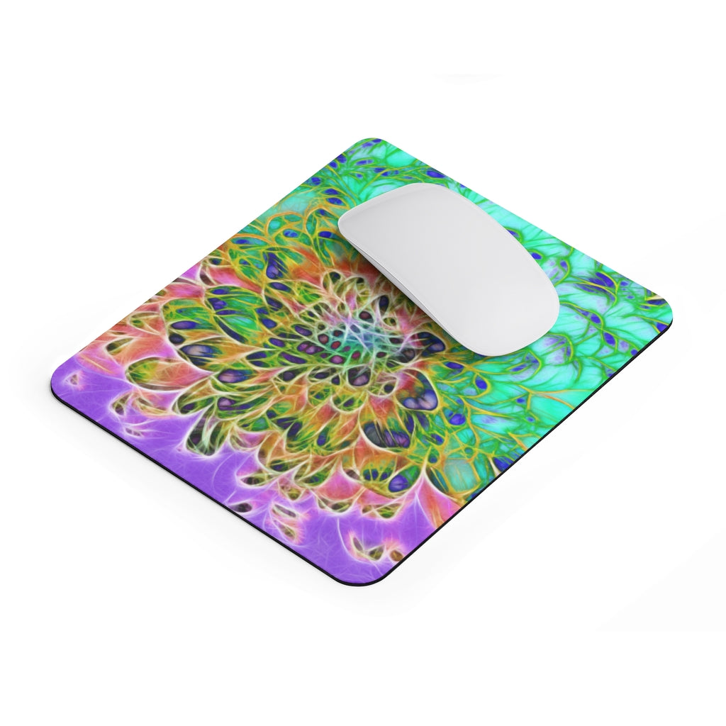 Abstract Chrysanthemum Mousepad