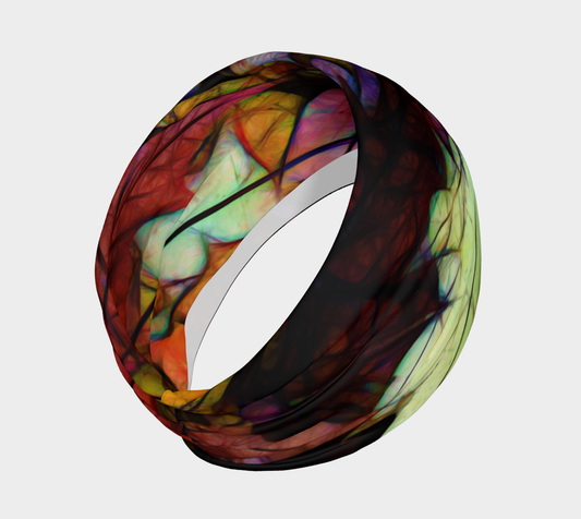 Fall Leaves Abstract Headband