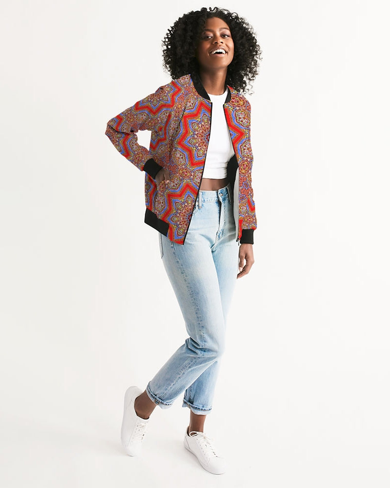 Medieval Kaleidoscope Women's Bomber Jacket