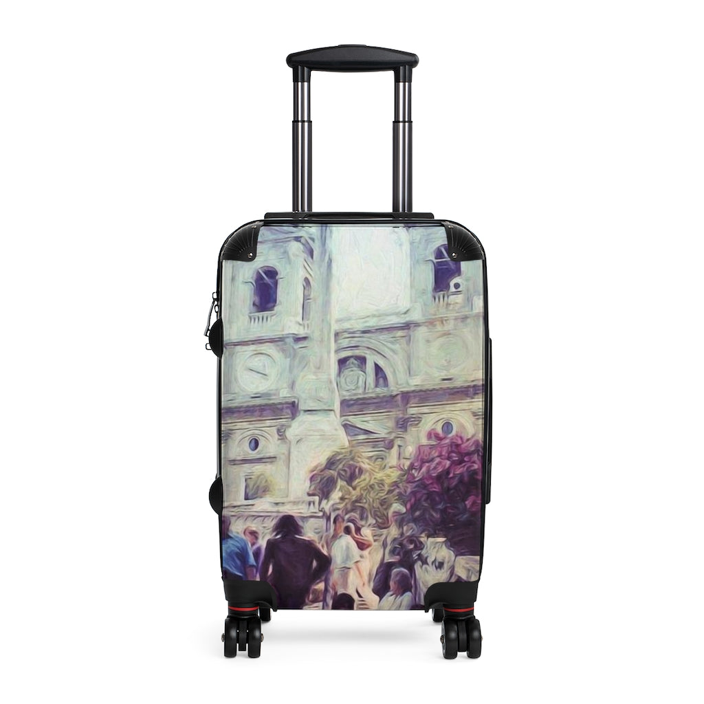 Spanish Steps In Rome Suitcases