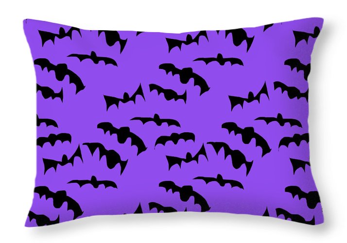 Bats Pattern - Throw Pillow