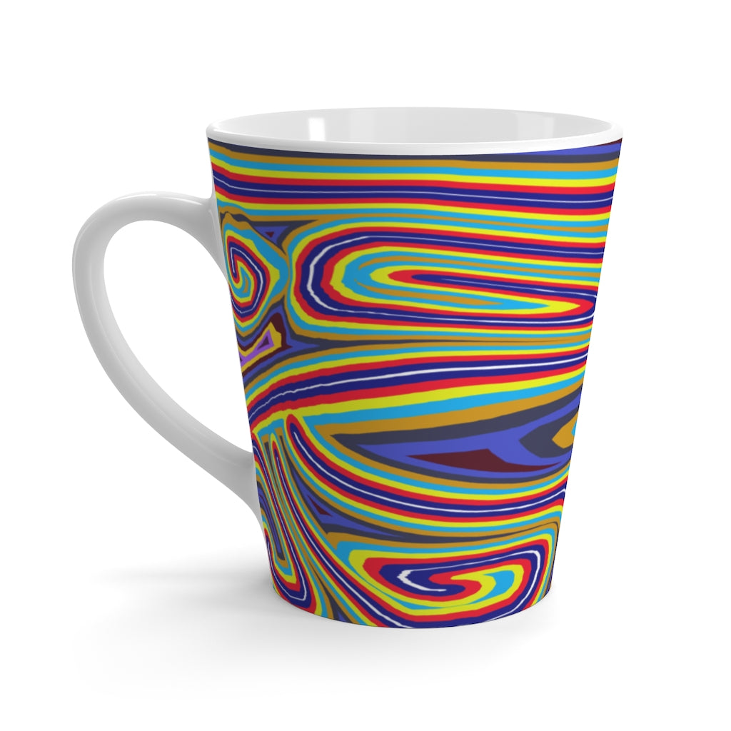 Curly Swirls Latte mug