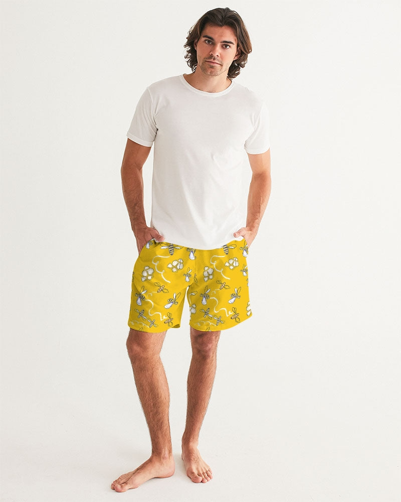 Honey B ees Men's Swim Trunk