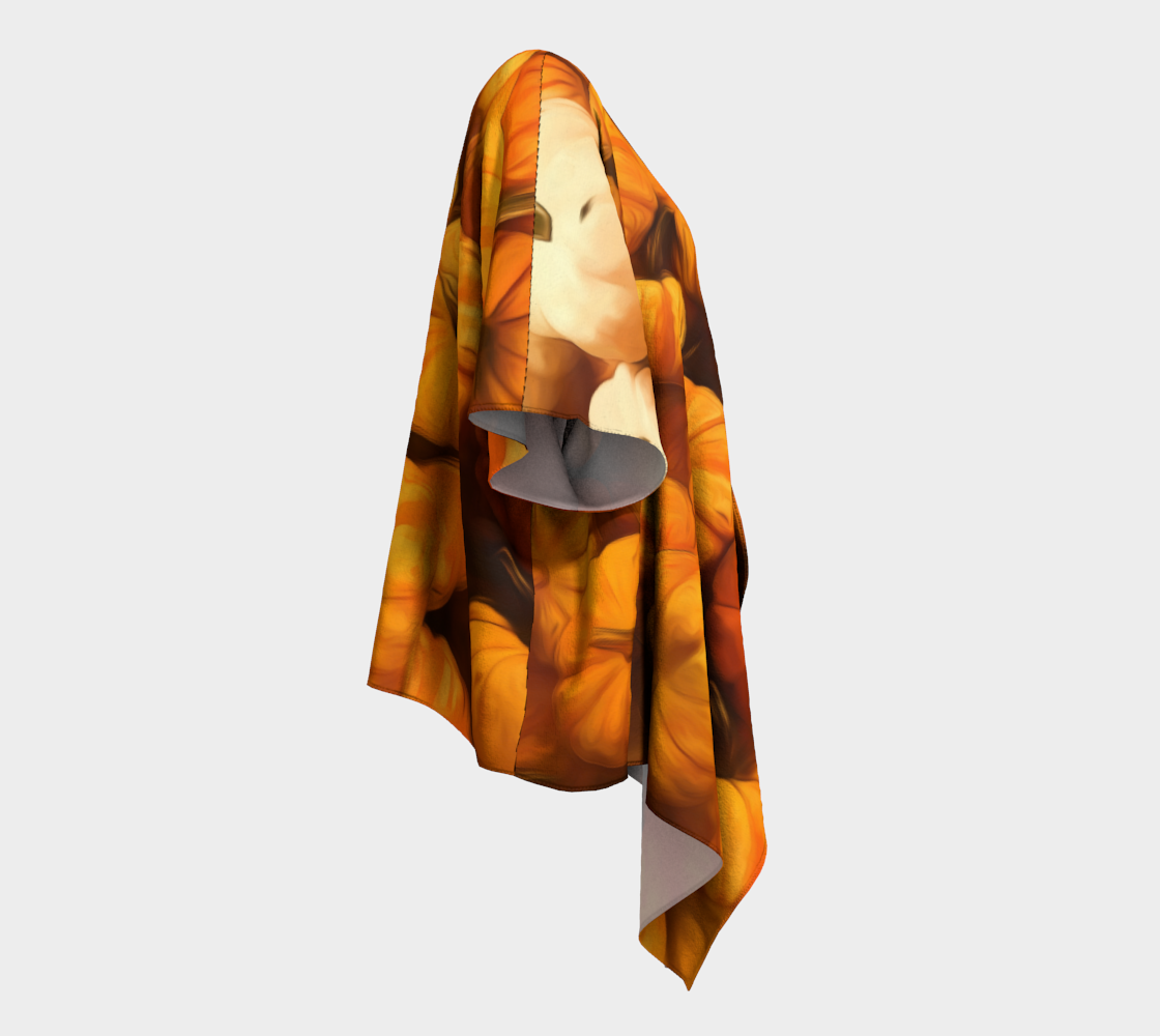 Pumpkin Draped Kimono