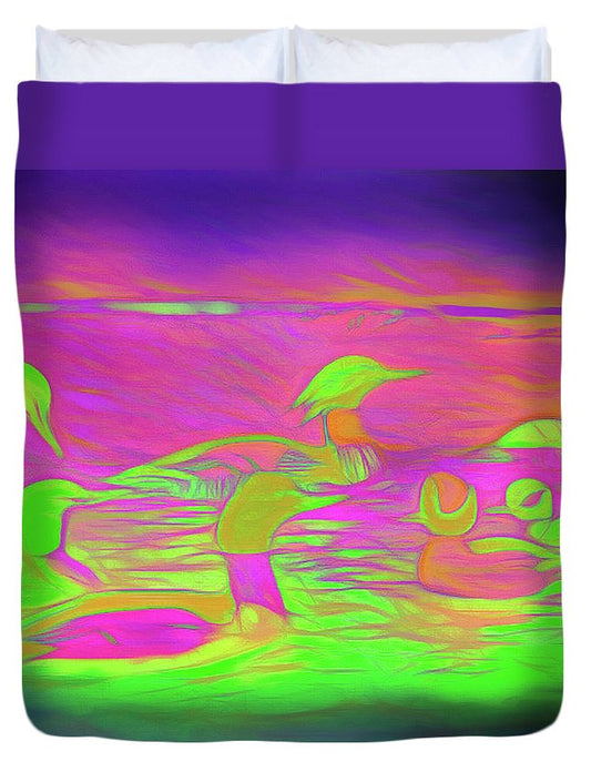 Birds Ducks - Duvet Cover