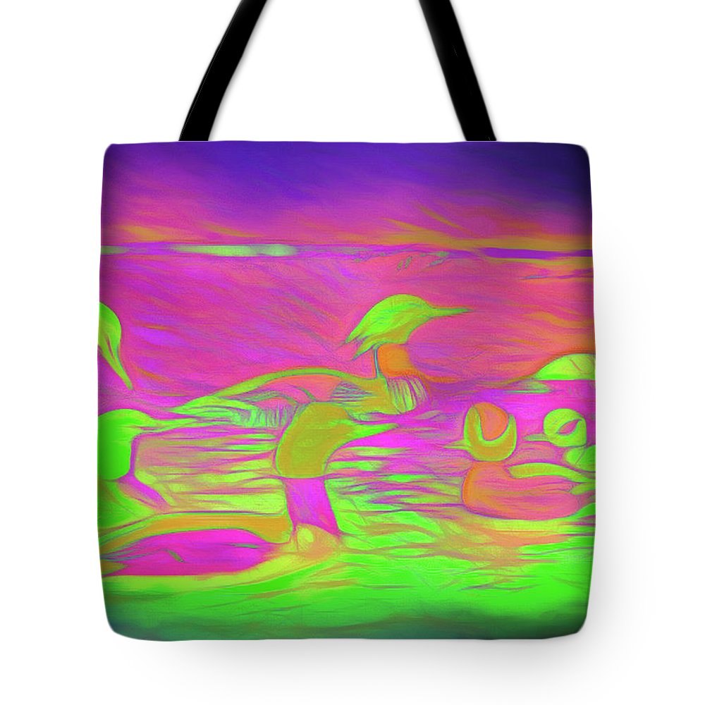 Birds Ducks - Tote Bag