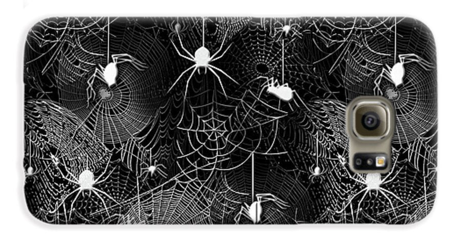 Black and White Spiders - Phone Case