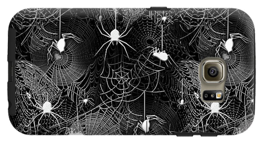 Black and White Spiders - Phone Case
