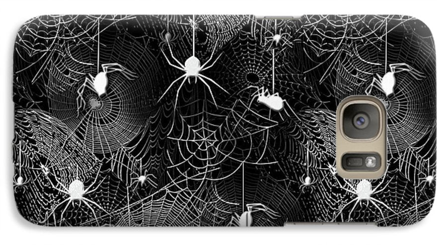 Black and White Spiders - Phone Case