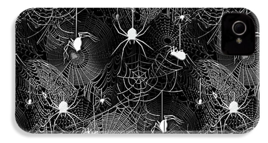 Black and White Spiders - Phone Case