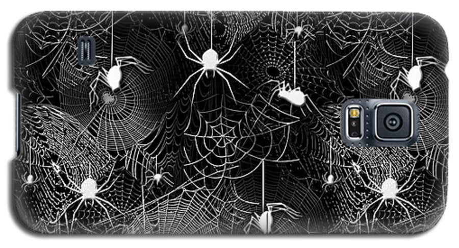 Black and White Spiders - Phone Case