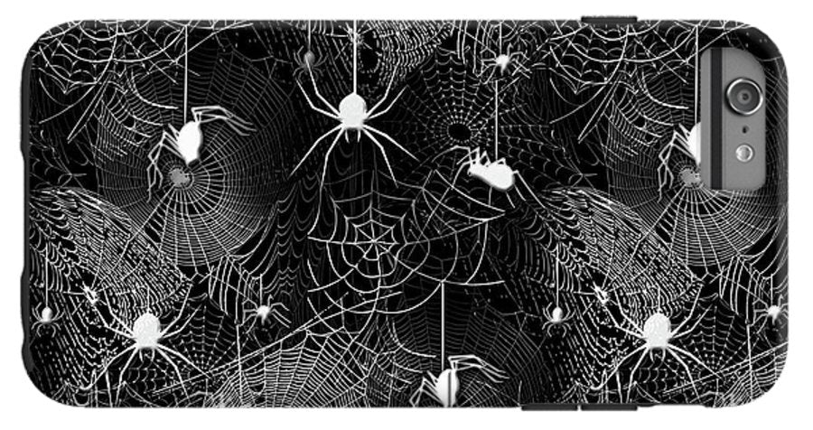 Black and White Spiders - Phone Case