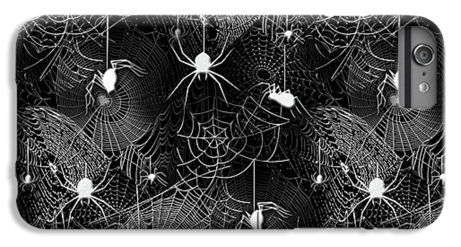 Black and White Spiders - Phone Case