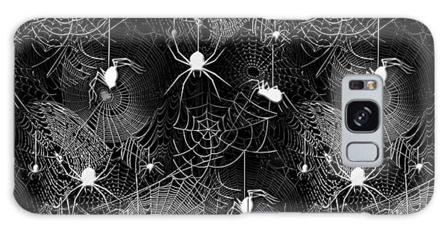 Black and White Spiders - Phone Case