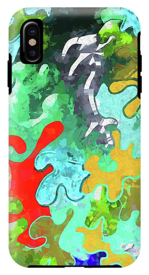Blobs Collage - Phone Case