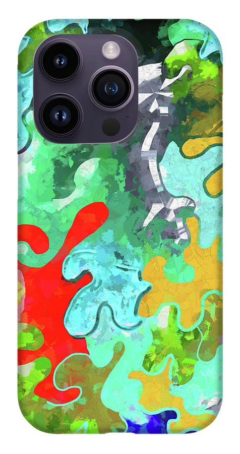 Blobs Collage - Phone Case