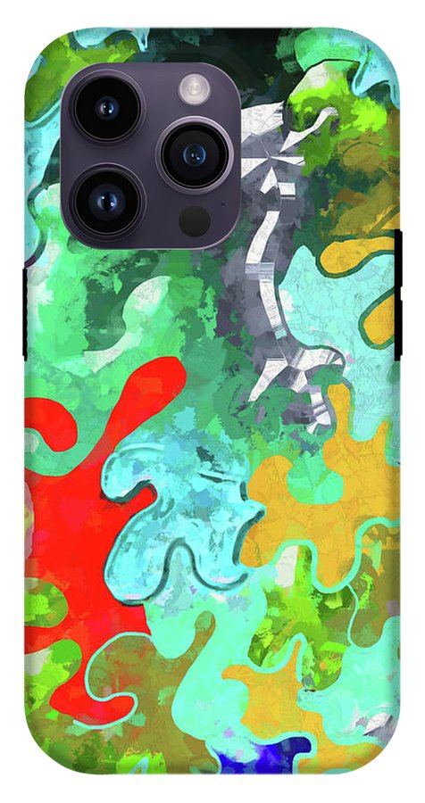 Blobs Collage - Phone Case