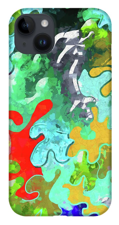 Blobs Collage - Phone Case