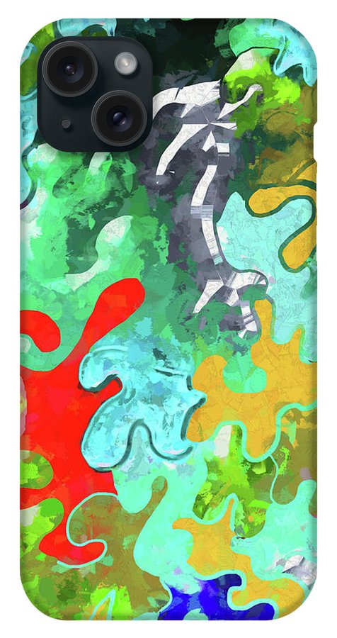 Blobs Collage - Phone Case