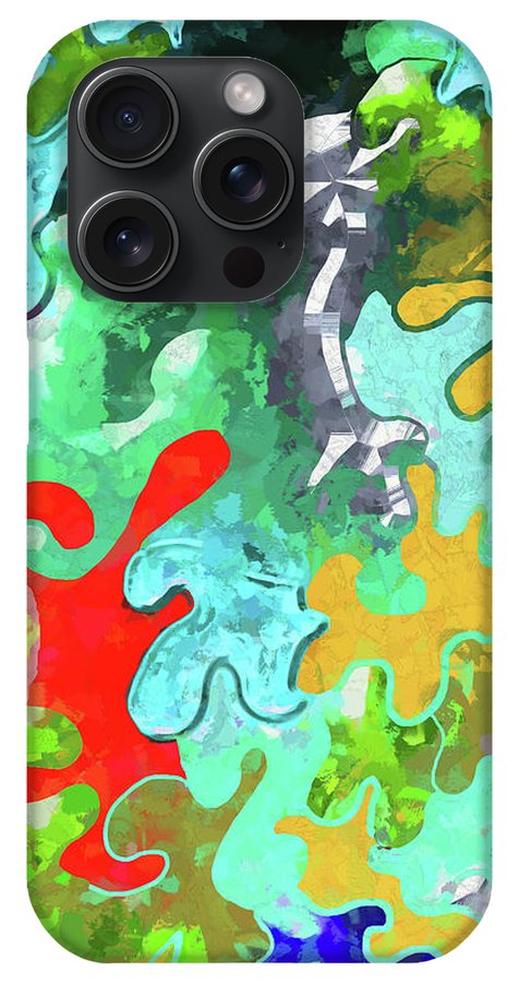 Blobs Collage - Phone Case