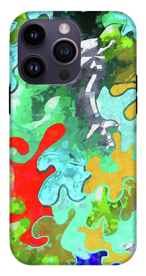 Blobs Collage - Phone Case