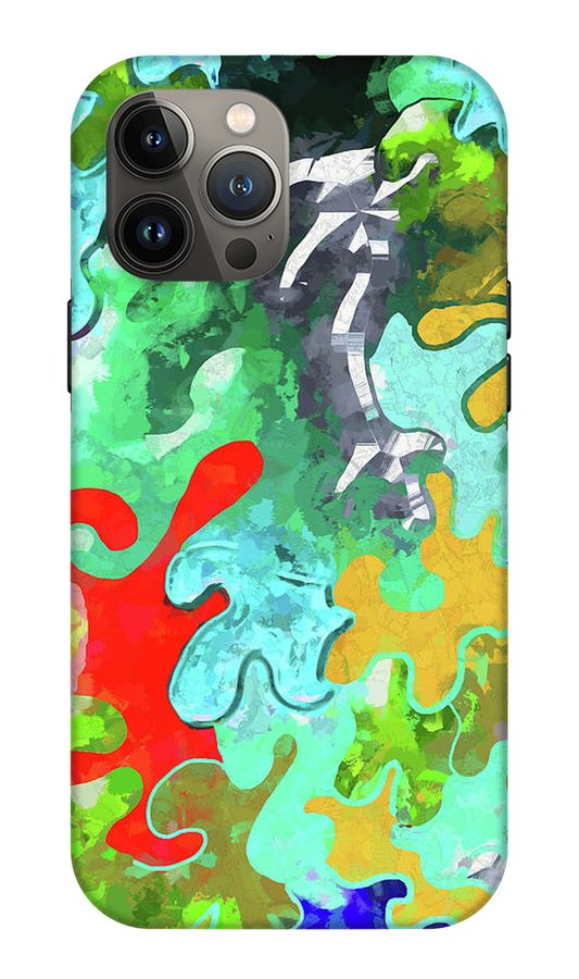 Blobs Collage - Phone Case