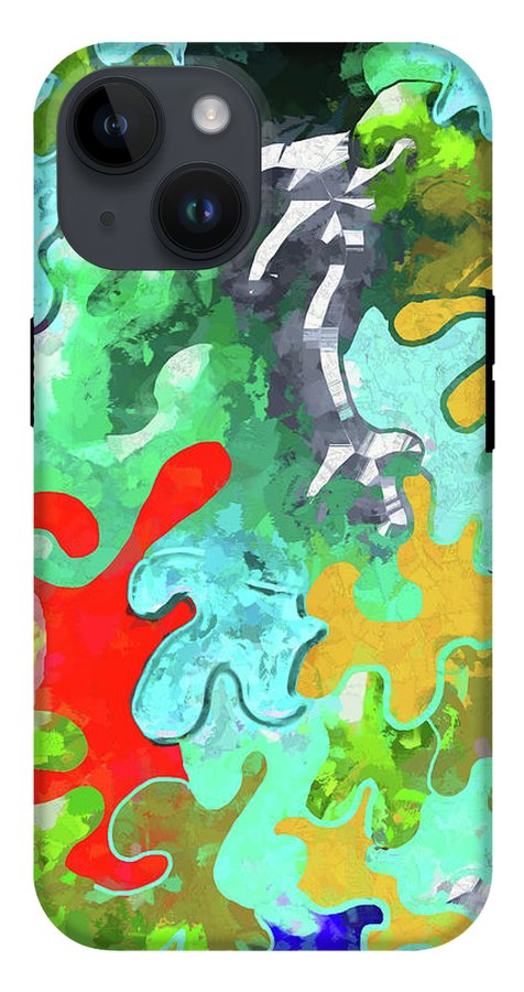 Blobs Collage - Phone Case