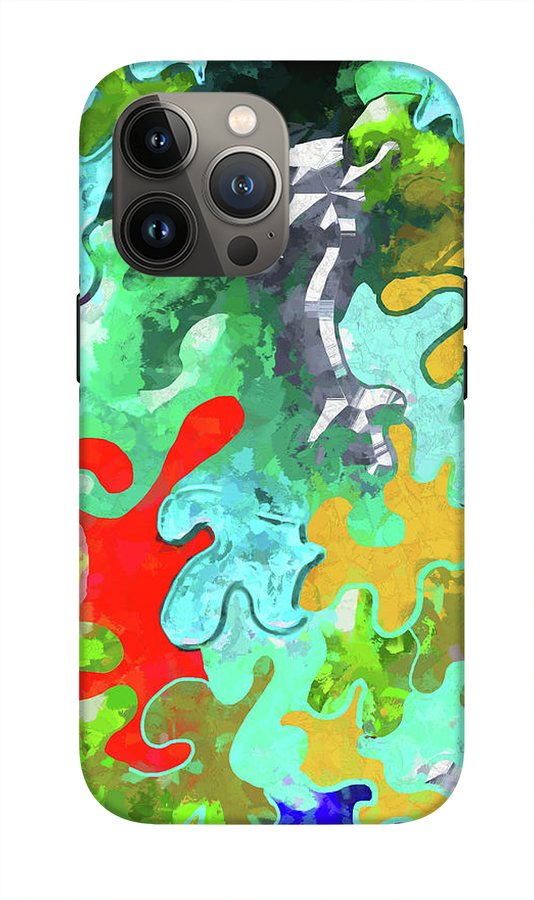 Blobs Collage - Phone Case