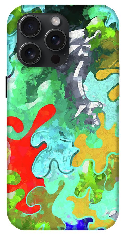 Blobs Collage - Phone Case