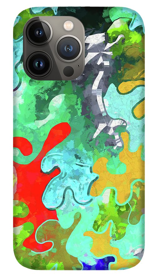 Blobs Collage - Phone Case